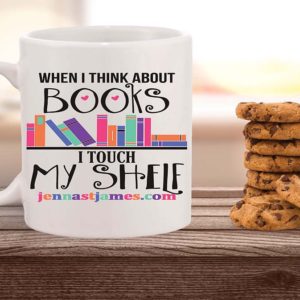 I touch my shelf mug
